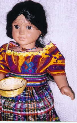 basket, tamale with yellow huipil.JPG (23062 bytes)