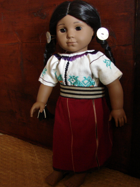 16 18 23 Handwoven Mayan Doll Doll Clothes From Chajul