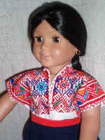 Nahuala Guatemala Doll Huipil