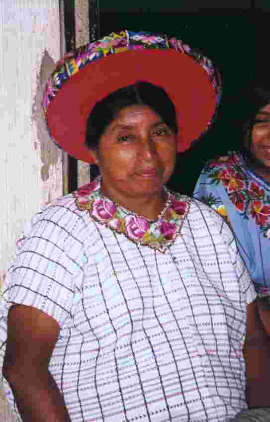 santiago atitlan, women with headpiece.JPG (60476 bytes)