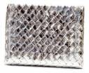 Description: A Silver Recycled Potato Chip Bag