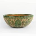 Description: Fair Trade Green Leaf Bowl Handcrafted in Nicaragua | Greenheart Eco Shop